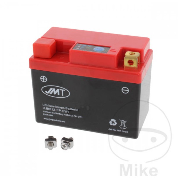 JMT LiFePO4 (Lithium) 6 Volt Battery YB612-FP