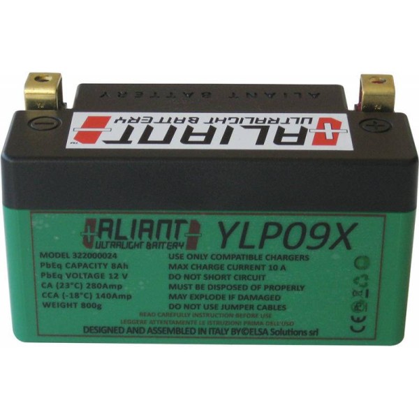 Aliant YLP09X Lithium Motorcycle Battery
