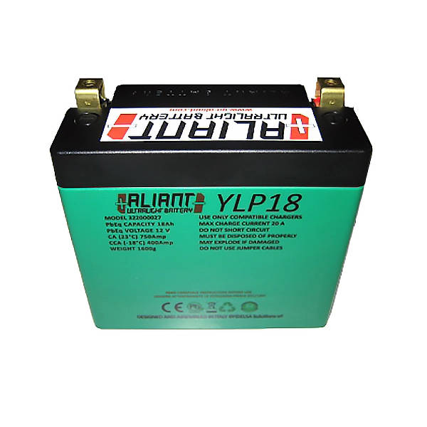 Aliant YLP18 Lithium Motorcycle Battery