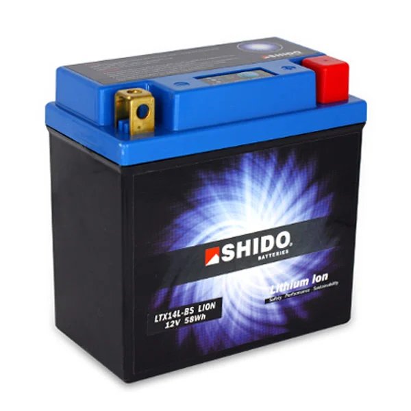 Shido LTX14L-BS LITHIUM ION