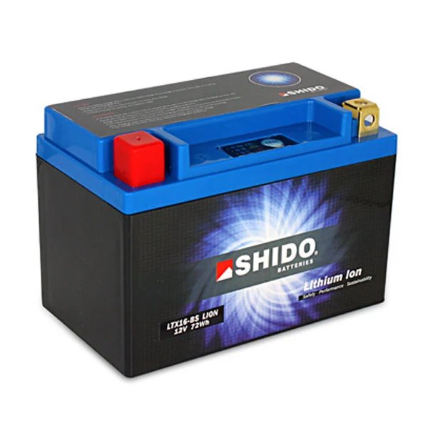 Shido LTX16-BS LITHIUM ION