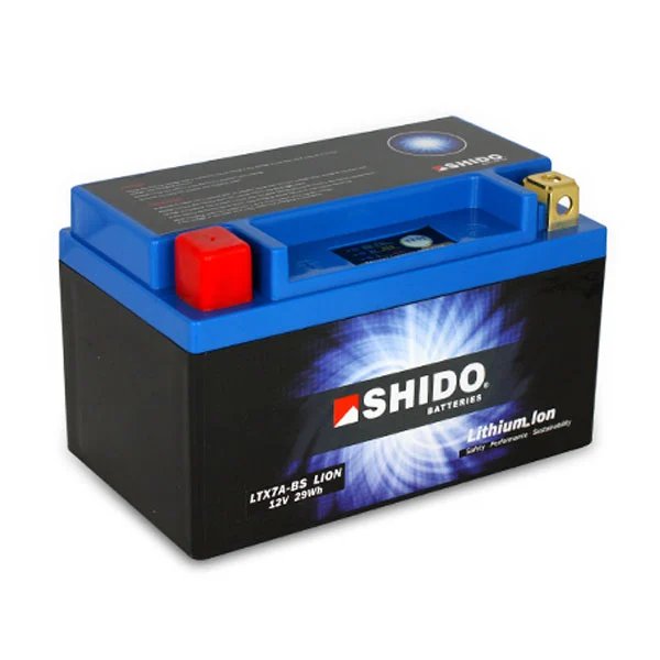 Shido LTX7A-BS LITHIUM ION