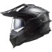 LS2MX701 Explorer Carbon Adventure Bike Crash Helmet Plain Carbon