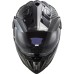 LS2MX701 Explorer Carbon Adventure Bike Crash Helmet Plain Carbon