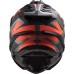 LS2MX701 Explorer Adventure Bike Crash Helmet Alter Matt Black & Orange