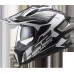 LS2MX701 Explorer Adventure Bike Crash Helmet Solid Matt Black