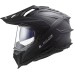 LS2MX701 Explorer Adventure Bike Crash Helmet Solid Matt Black