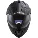 LS2MX701 Explorer Adventure Bike Crash Helmet Solid Matt Black