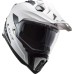 LS2MX701 Explorer Adventure Bike Crash Helmet Solid Gloss White