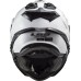 LS2MX701 Explorer Adventure Bike Crash Helmet Solid Gloss White