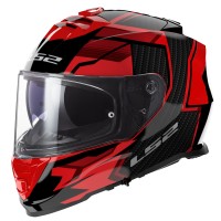 LS2 FF800 Storm II Full Face Crash Helmet, Tracker Red