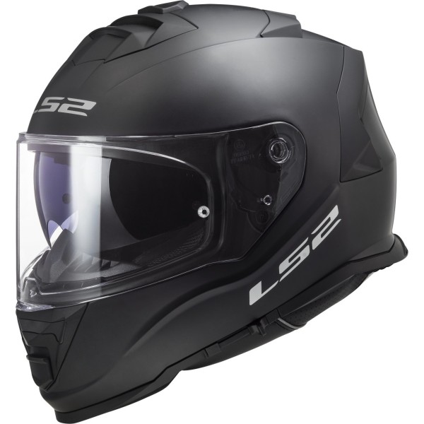 LS2 FF800 Storm II Full Face Crash Helmet, Solid Matt Black