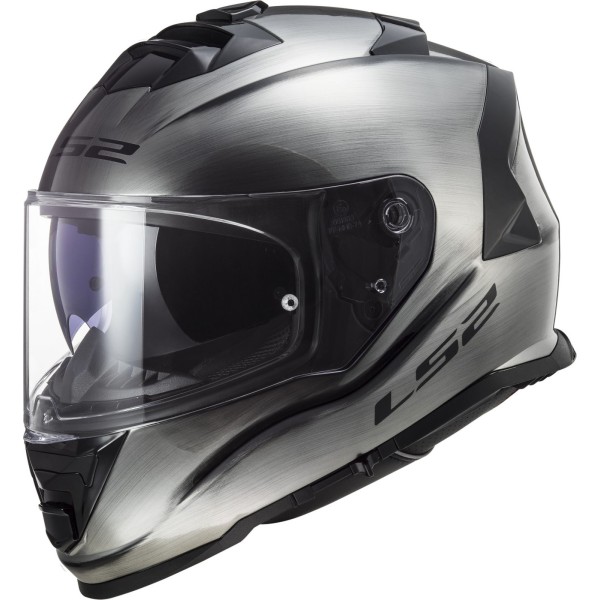 LS2 FF800 Storm II Full Face Crash Helmet, Jeans Titanium