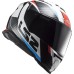 LS2 FF800 Storm II Full Face Crash Helmet, Racer in Red White & Blue