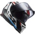 LS2 FF800 Storm II Full Face Crash Helmet, Racer ni Red White & Blue