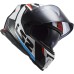 LS2 FF800 Storm II Full Face Crash Helmet, Racer in Red White & Blue