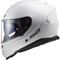 LS2 FF800 Storm II Full Face Crash Helmet, Solid White