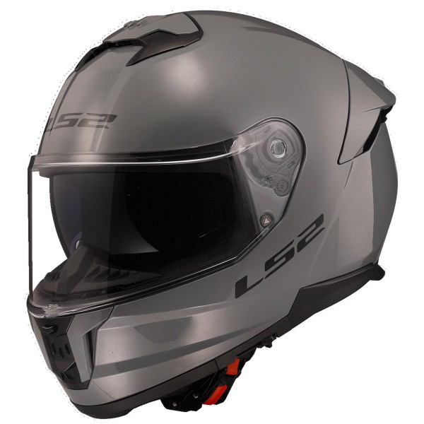 LS2 FF808 Stream II Full Face Crash Helmet, Solid Nardo Grey