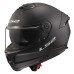 LS2 FF808 Stream II Full Face Crash Helmet, Solid Matt Black