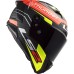 LS2 FF805 Thunder-Carbon Crash Helmet Attack, Matt Red & Hi-Vis Yellow