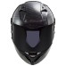 LS2 FF805 Thunder-Carbon Crash Helmet Solid Carbon 