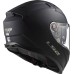 LS2 FF811 Vector II Full Face Crash Helmet, Solid Matt Black