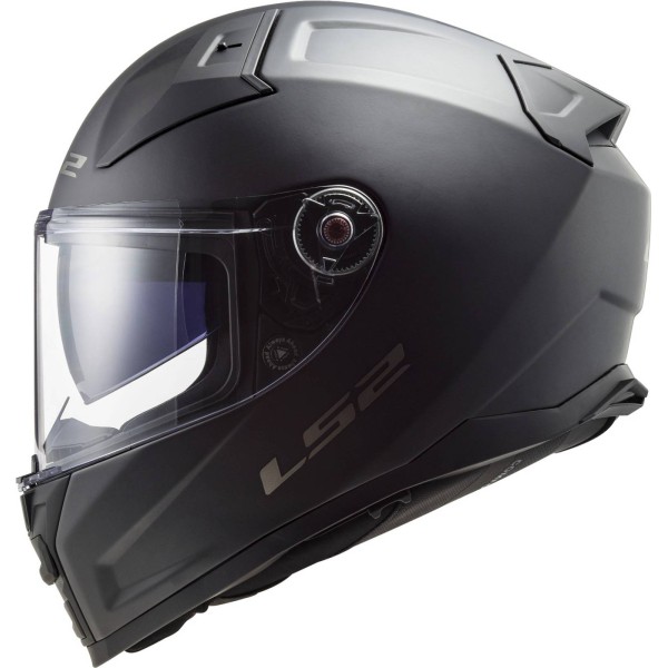 LS2 FF811 Vector II Full Face Crash Helmet, Solid Matt Black