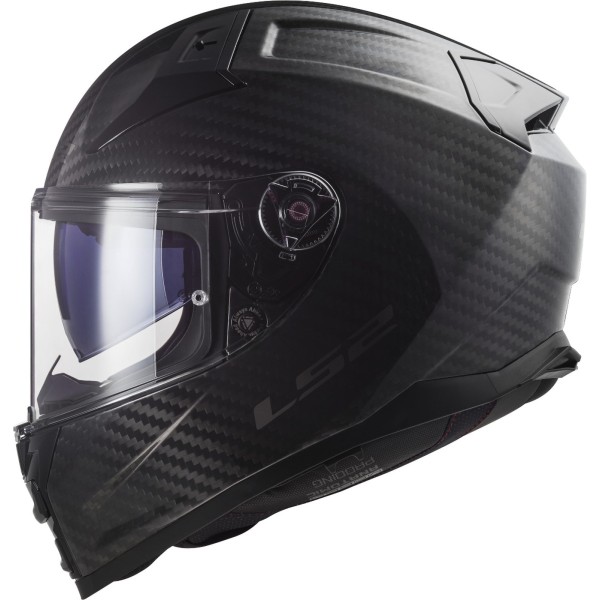 LS2 FF811 Vector II Carbon Full Face Crash Helmet, Solid Carbon