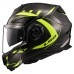 LS2 FF901 Advant X Carbon Modular (Flip Front) Crash Helmet Future Yellow