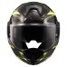 LS2 FF901 Advant X Carbon Modular (Flip Front) Crash Helmet Future Yellow