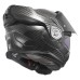 LS2 FF901 Advant X Carbon Modular (Flip Front) Crash Helmet Featuring Pre-Installed 4X Intercom