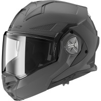 LS2 FF901 Advant X Modular (Flip Front) Crash Helmet in Solid Naardo Grey