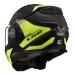 LS2 FF901 Advant X Modular (Flip Front) Crash Helmet in Oblivion Hi-Vis Yellow