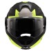 LS2 FF901 Advant X Modular (Flip Front) Crash Helmet in Oblivion Hi-Vis Yellow