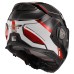 LS2 FF901 Advant X Modular (Flip Front) Crash Helmet in Spectrum White & Red