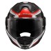 LS2 FF901 Advant X Modular (Flip Front) Crash Helmet in Spectrum White & Red