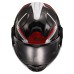 LS2 FF901 Advant X Modular (Flip Front) Crash Helmet in Spectrum White & Red