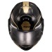 LS2 FF901 Advant X Modular (Flip Front) Crash Helmet in Metryk Black & Sand