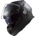 LS2 FF901 Advant X Modular (Flip Front) Crash Helmet in Solid Matt Black