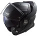 LS2 FF901 Advant X Modular (Flip Front) Crash Helmet in Solid Matt Black