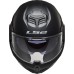 LS2 FF906 Advant Modular (Flip Front) Crash Helmet Solid Matt Black