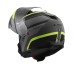 LS2 FF908 Strobe Modular (Flip Front) Crash Helmet Solid Monza, Matt Black & Hi-Vis Yellow