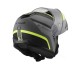 LS2 FF908 Strobe Modular (Flip Front) Crash Helmet Solid Monza, Matt Black & Hi-Vis Yellow