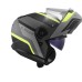 LS2 FF908 Strobe Modular (Flip Front) Crash Helmet Solid Monza, Matt Black & Hi-Vis Yellow