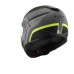 LS2 FF908 Strobe Modular (Flip Front) Crash Helmet Solid Monza, Matt Black & Hi-Vis Yellow