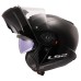 LS2 FF908 Strobe Modular (Flip Front) Crash Helmet Solid Gloss Black