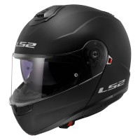 LS2 FF908 Strobe Modular (Flip Front) Crash Helmet Solid Matt Black