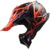 LS2 MX700 Subverter Evo-2 Off Road Crash Helmet Stomp Fluorescent Orange