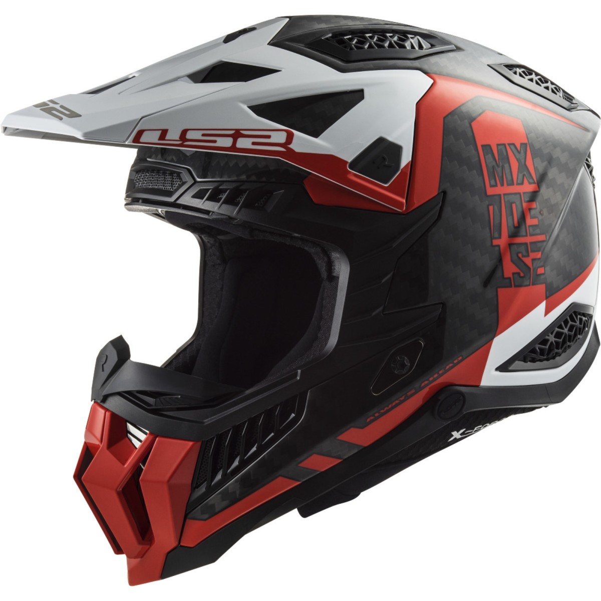 LS2 FMX708C XForce Motocross Carbon Fibre Crash Helmet Available from