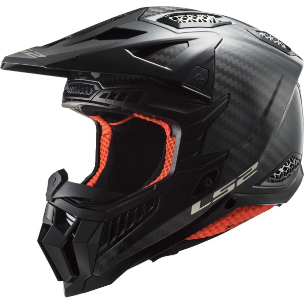 LS2 MX708C X-Force 2 Off Road Crash Helmet Solid Carbon